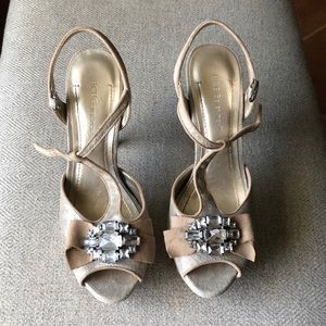 Tan BCBG Heels